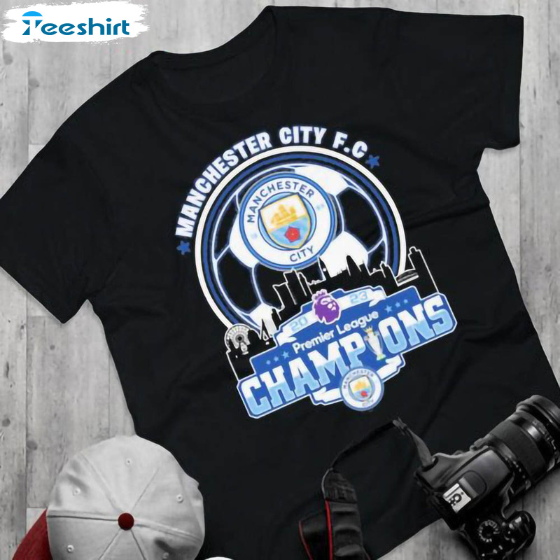 Manchester City Fc 2023 Premier League Football Shirt