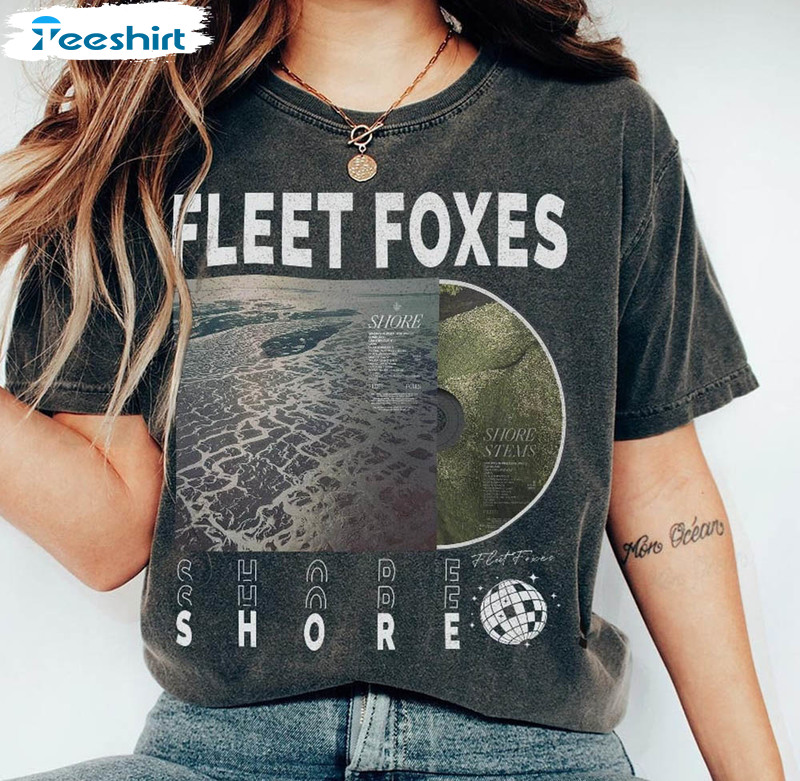 Fleet Foxes Music Vintage Shore Tour Shirt