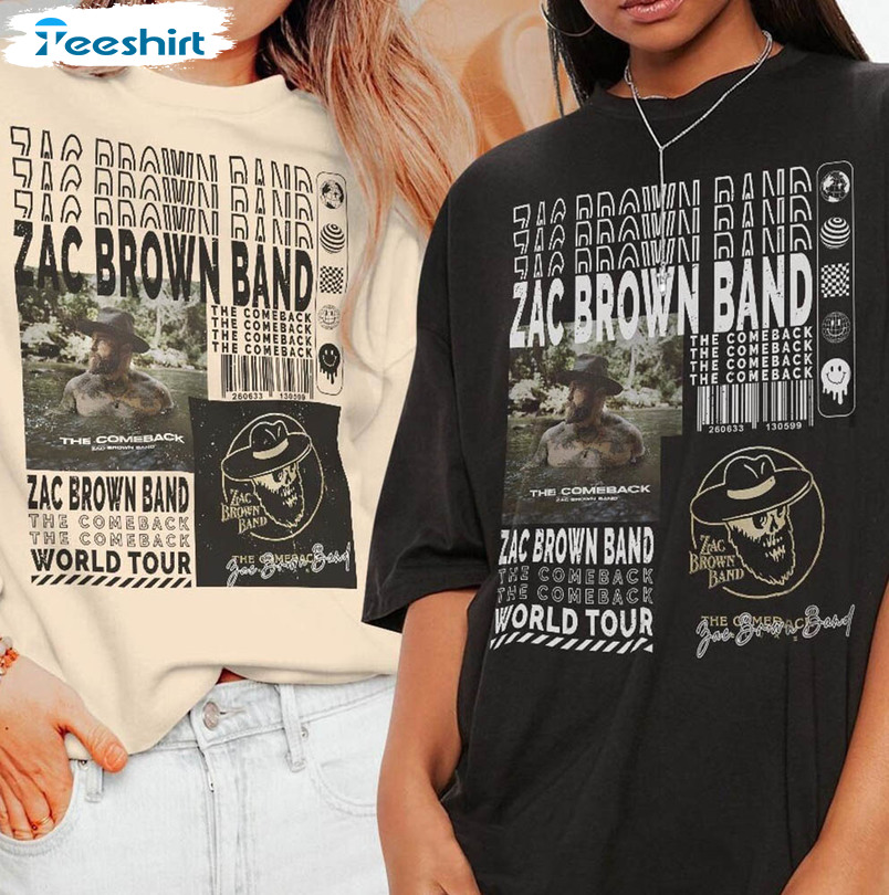 Zac Brown Band Music Vintage Album Shirt