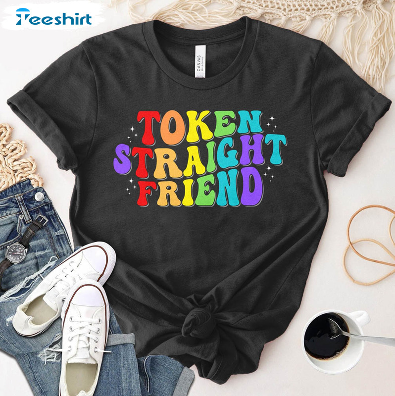 Token Straight Friend Lgbt Pride Shirt