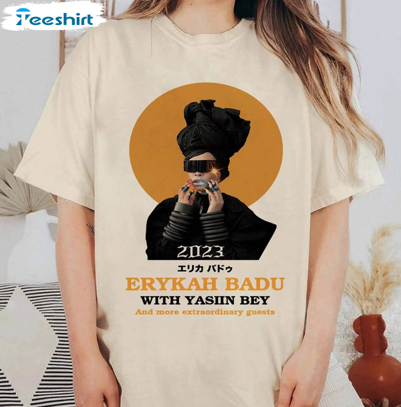 Erykah Badu Concert 2023 Rap Music Shirt