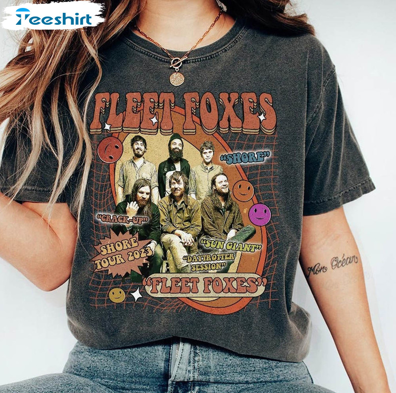 Fleet Foxes Band Music Vintage Tour Shirt