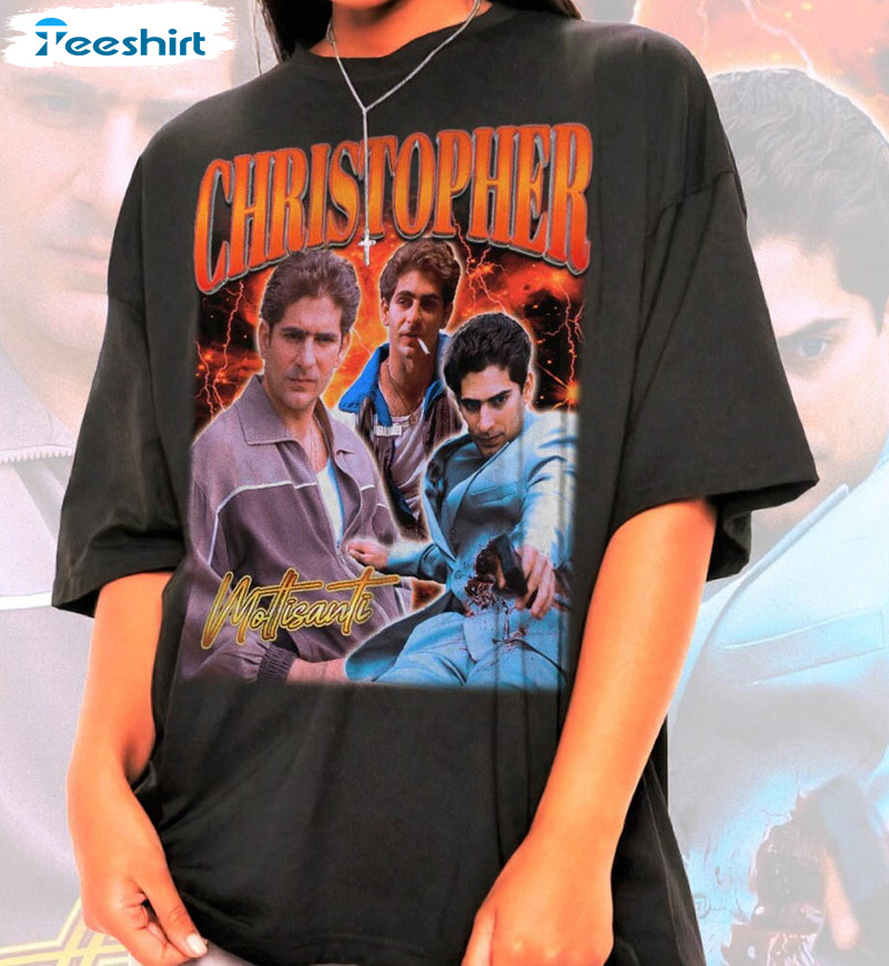 Retro Christopher Moltisanti Trendy Shirt