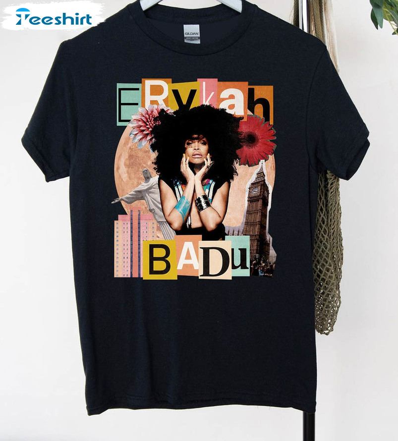 Erykah Badu Vintage Music Shirt