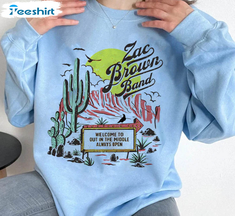 Vintage Zac Brown Band The Fire Tour Shirt