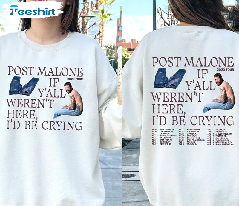 Post Malone 2023 Tour Rap Music Shirt