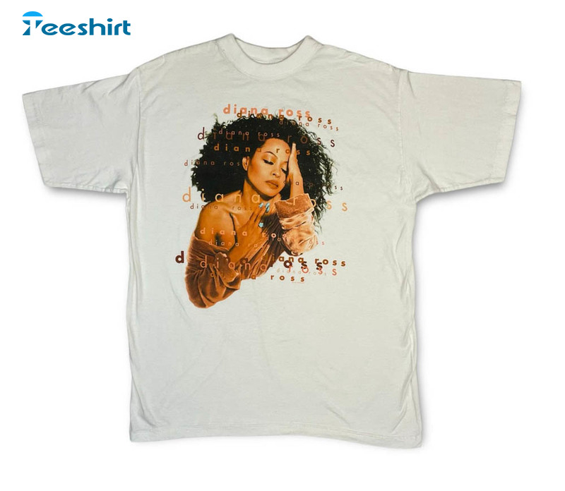 Vintage Diana Ross Band Shirt For Women Men