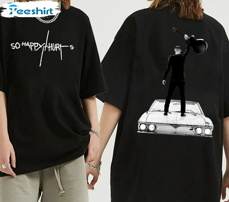 Bryan Adams Tour 2023 T-Shirt, So Happy Hurts Tour Shirt
