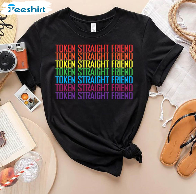 Token Straight Friend Lgbtq Pride Month Shirt