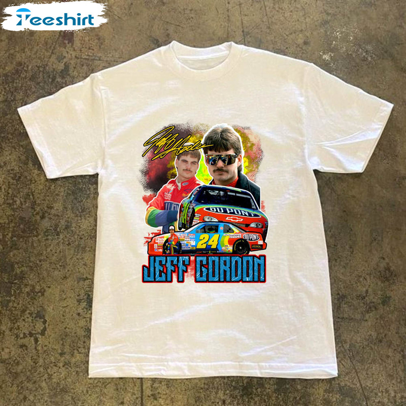 Vintage Style Jeff Gordon 90s Nascar Racing Shirt