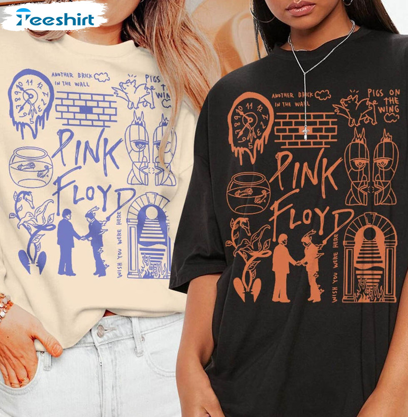 Pink Floyd Doodle Art Pink Floyd Lyric Shirt