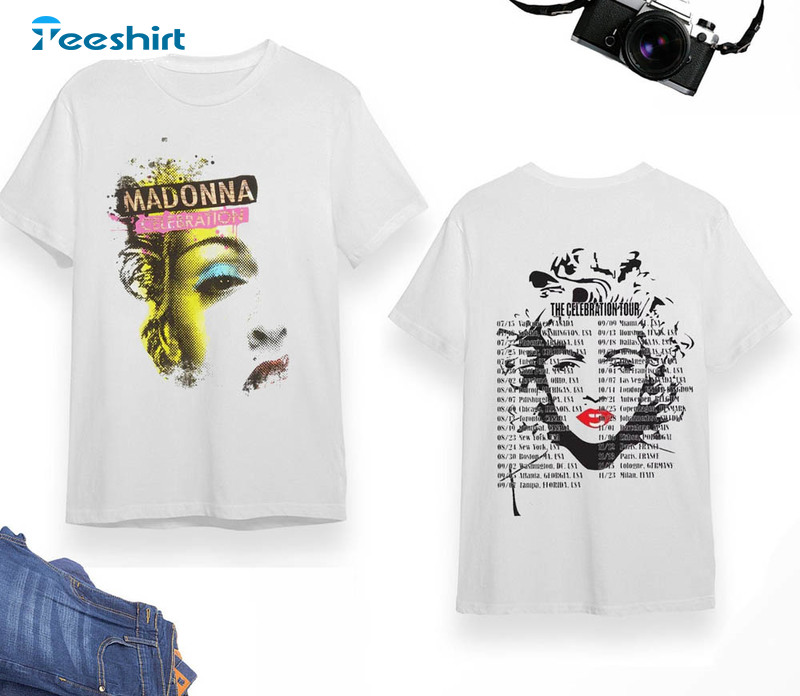 The Celebration Tour 2023 Madonna Hot Music Shirt