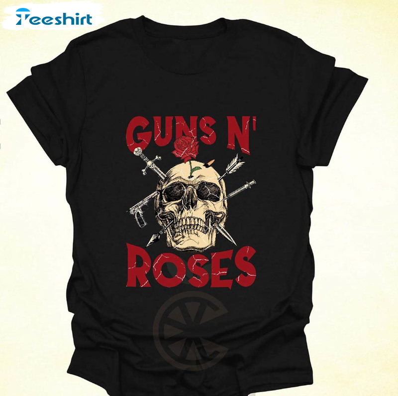 Guns N Roses Skull Cool Style Shirt For Everyone