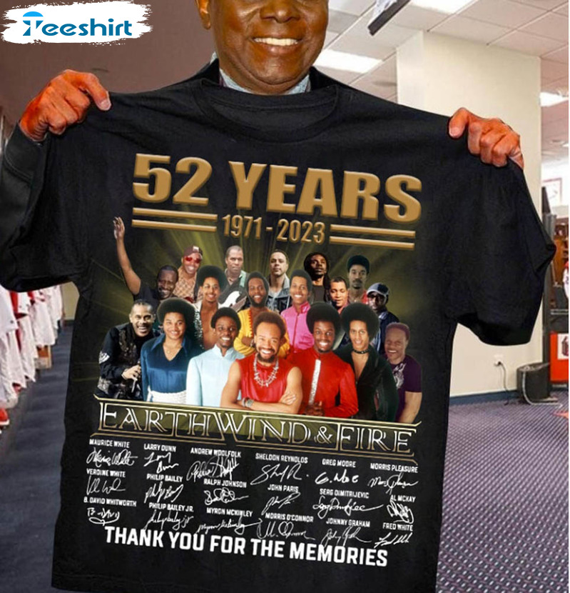 Earth Wind And Fire 52 Years Shirt
