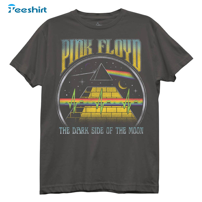 Pink Floyd Pyramid Dark Side Of The Moon Rock Band Shirt