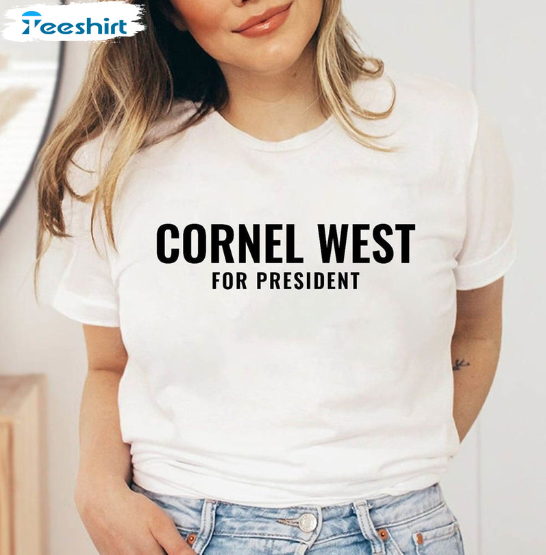 Cornel West For President T Potus West 2024 Policy Shirt