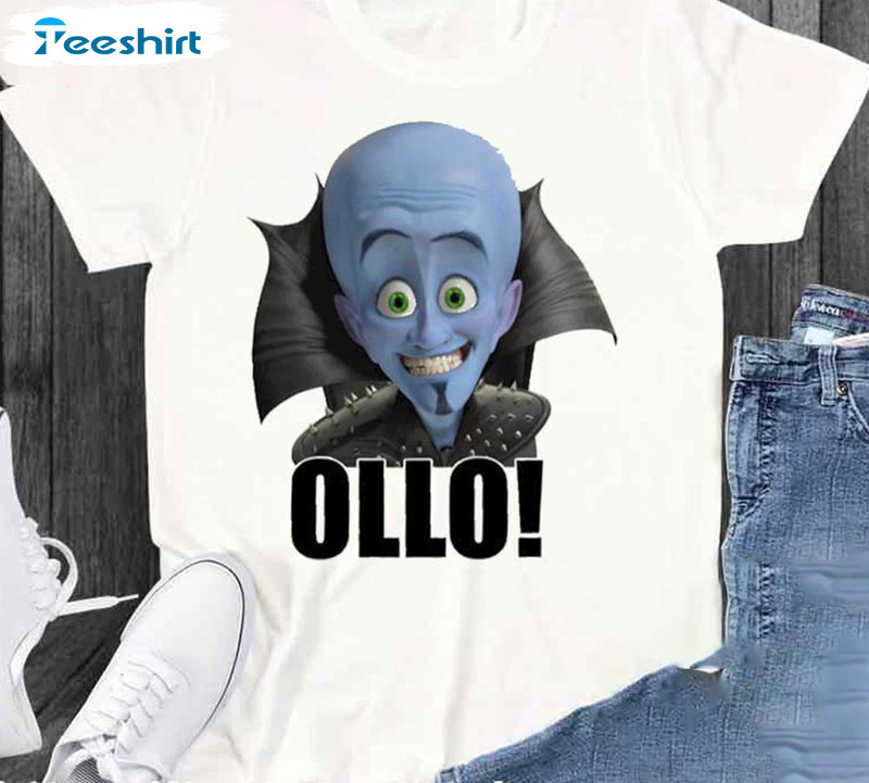 Will Ferrell Ollo Hello Megamind Funny Shirt