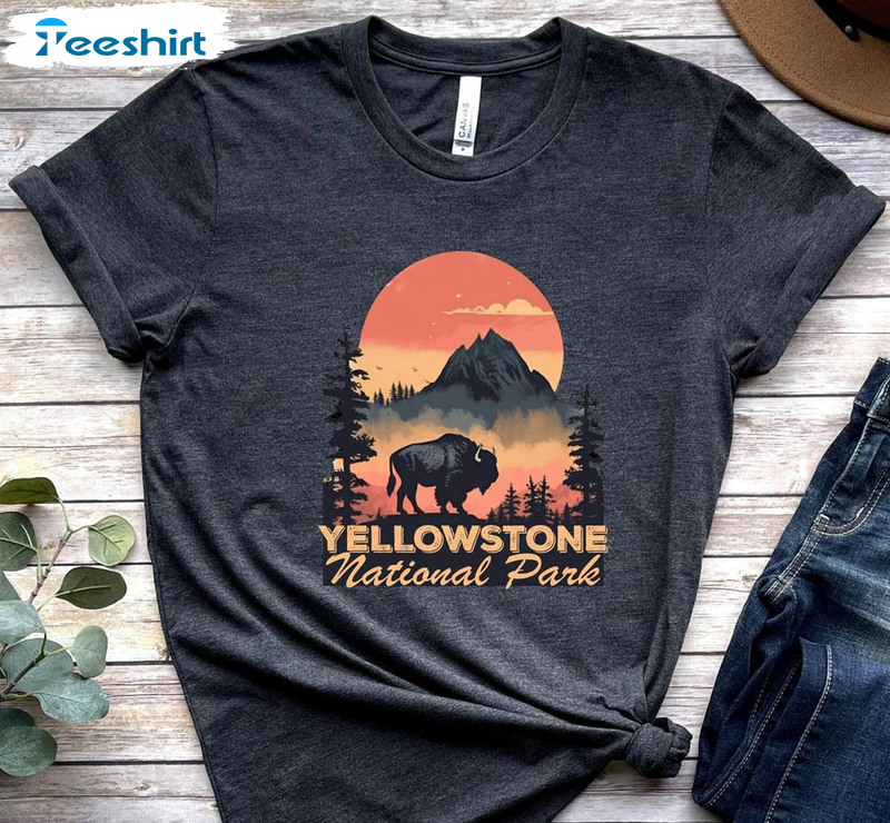 Yellowstone National Park Vintage Shirt For All People