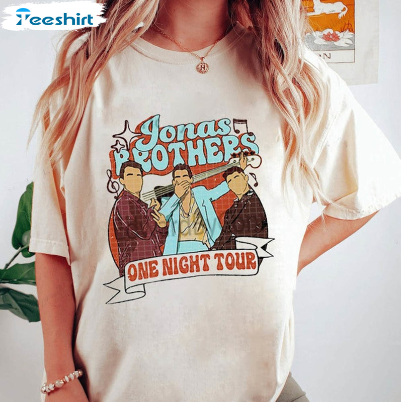 Jonas Brother One Night Tour Shirt For Fan