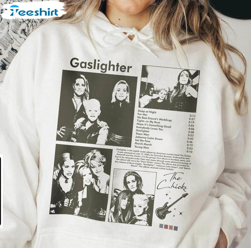 The Chicks Music Gaslighter Album Shirt