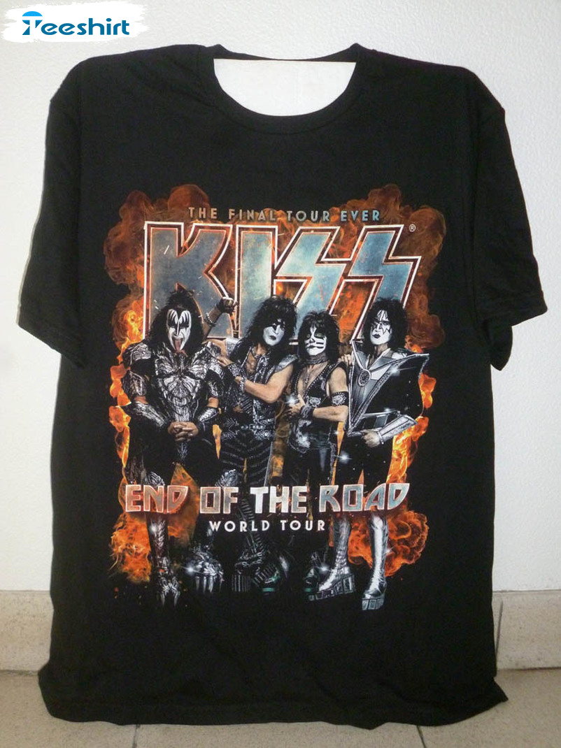 Kiss End Of The Road Tour Comfort Shirt For All People