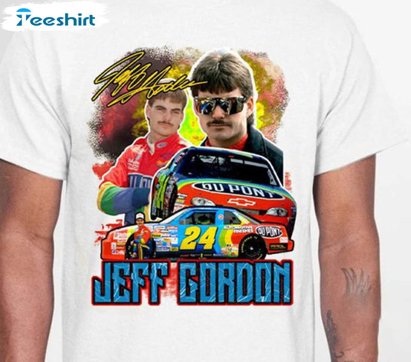 Jeff Gordon Nascar Car Racing Shirt For Fan