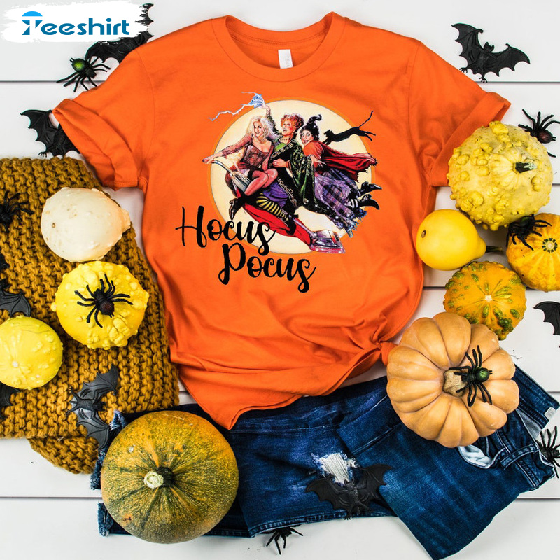 Pocus Shirt Sanderson Sisters Shirt, Halloween Disney Sweatshirt, Hocus Focus Trending T-Shirt