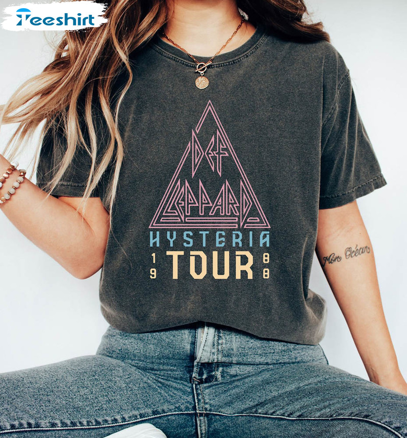 Def Leppard Tour Cool Rock Band Vintage Shirt