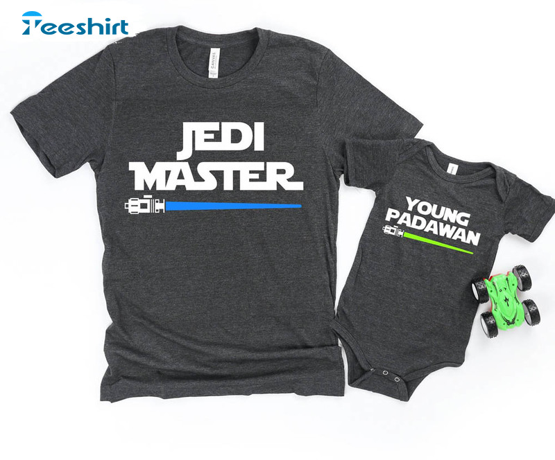 Jedi Master Young Padawan Star Wars Shirt