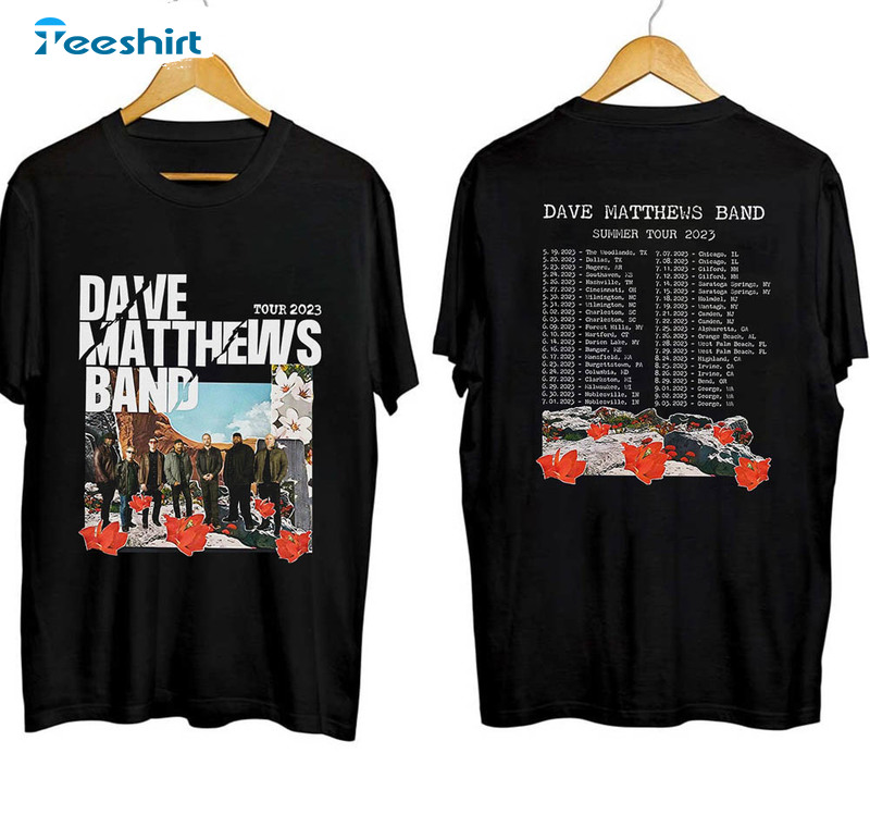 Dave Matthews Band Summer Tour 2023 Shirt For Music Lover