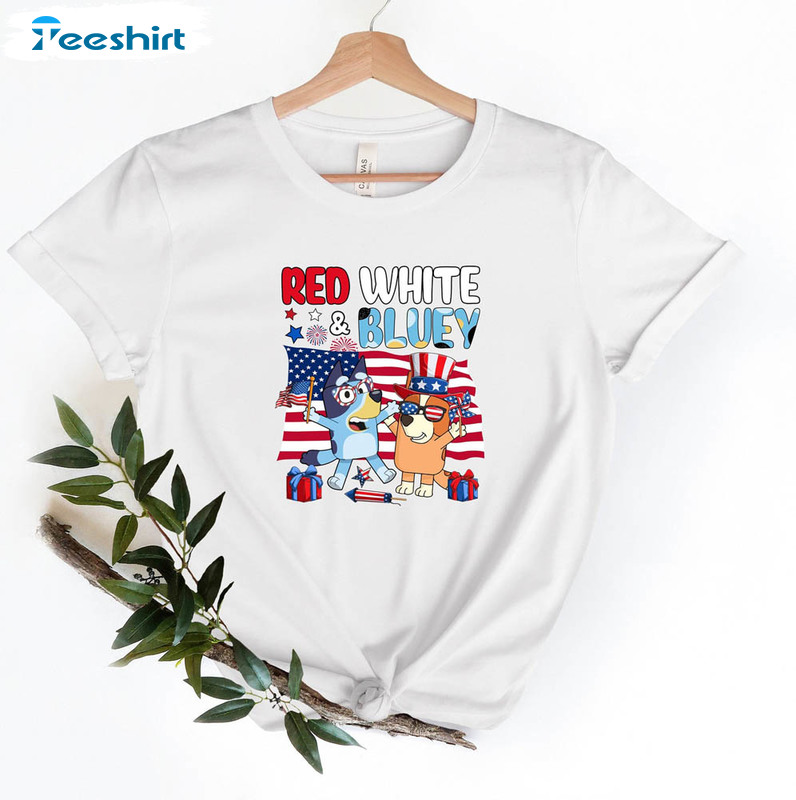 Independence Day Red White Bluey Shirt