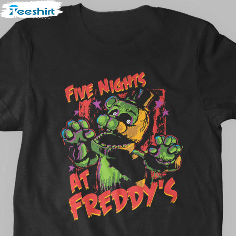 Five Nights At Freddys Phantom Gaming Shirt