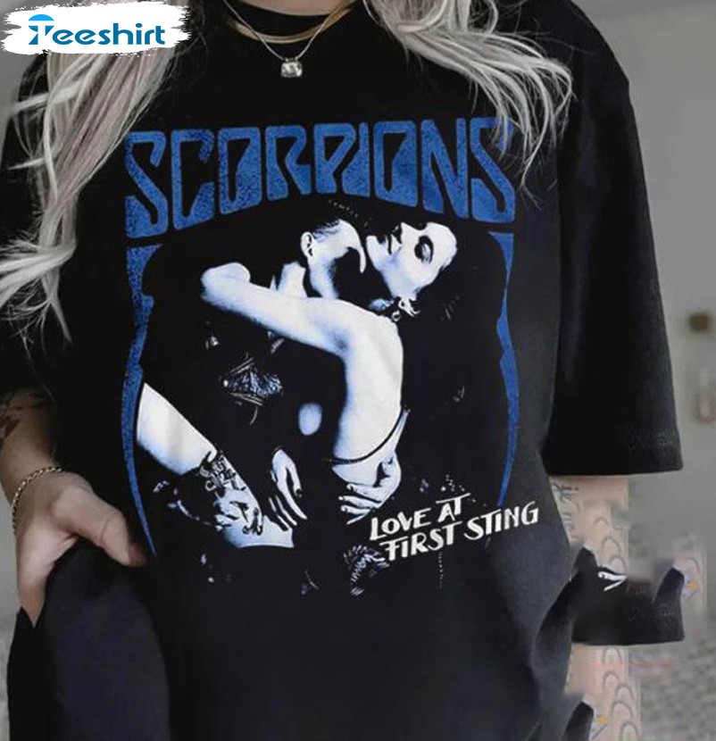 Limited Scorpions Love At First Sting Shirt