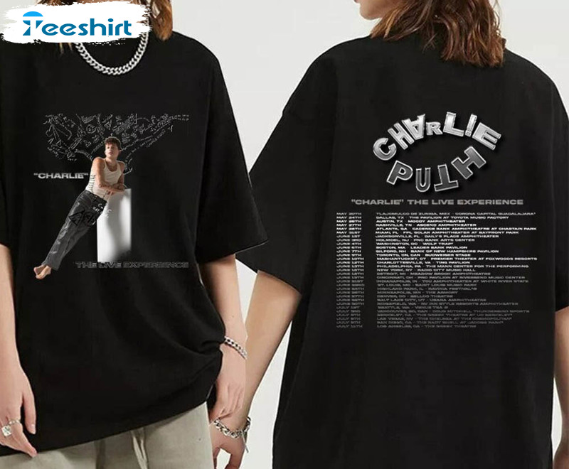 Charlie Puth 2023 Tour 2223 Shirt For Fan