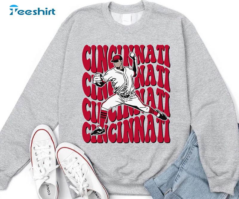 Cincinnati Reds Shirt, Cincinnati EST 1881 Vintage Baseball Shirt