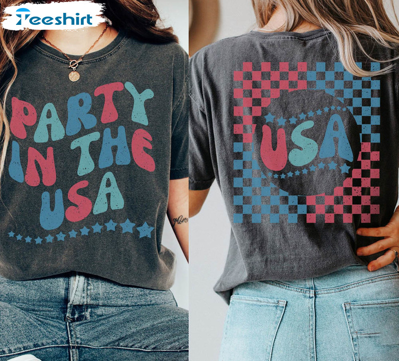 Retro Party In The Usa Independence Day Shirt