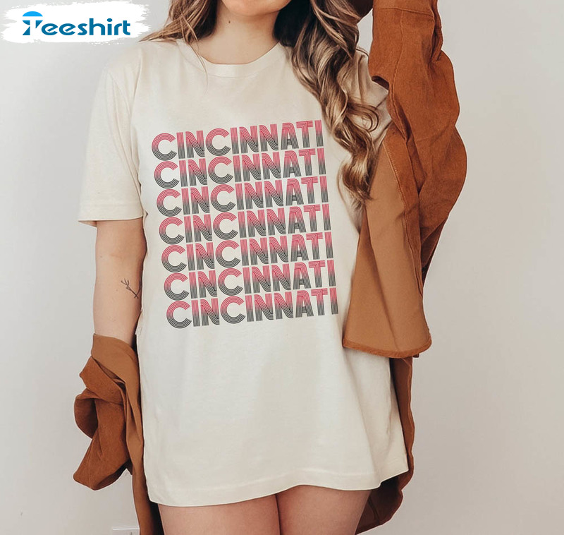 Cincinnati Reds Baseball Vintage Style Shirt