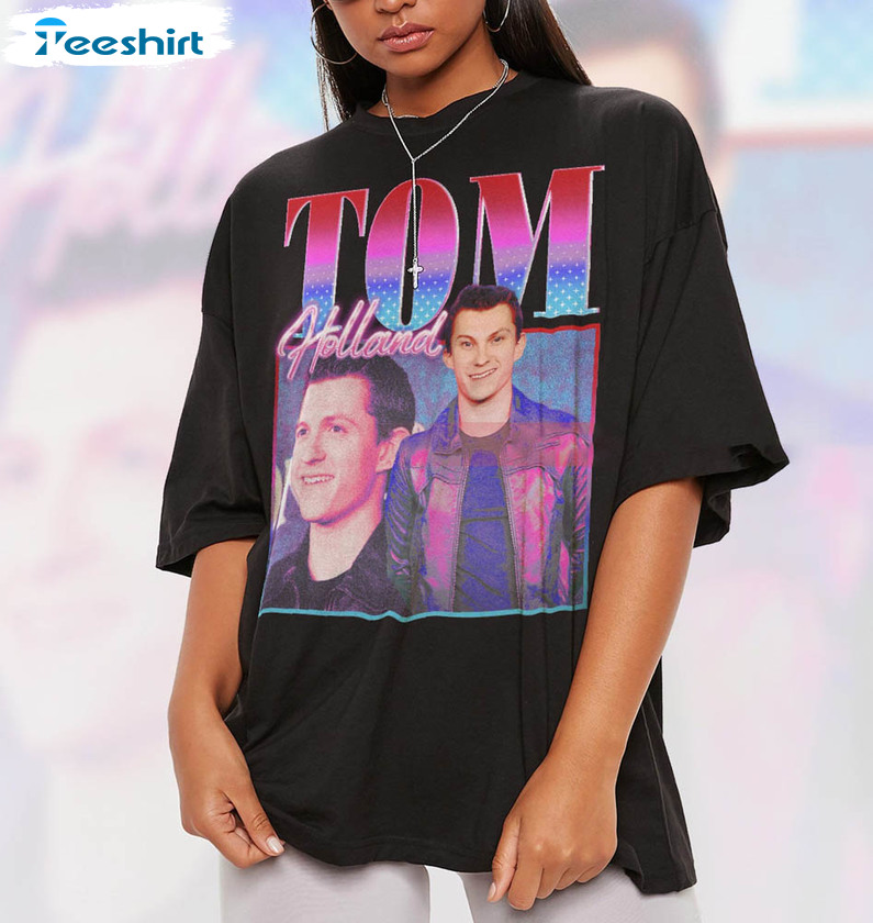 Retro Tom Holland Vintage Shirt For Fan