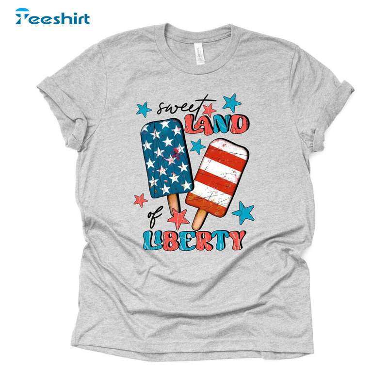 Sweet Land Of Liberty Patriotic Day Shirt