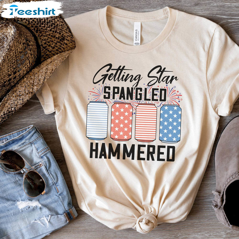 Getting Star Spangled Hammered Memorial Day Shirt