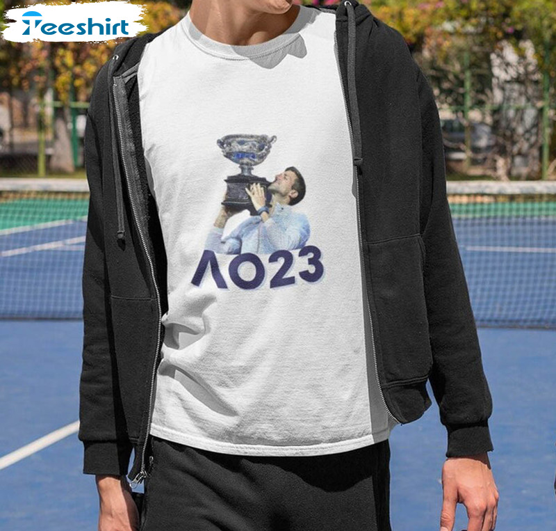 Novak Djokovic Champion Australian Open Tennis Tournament Shirt