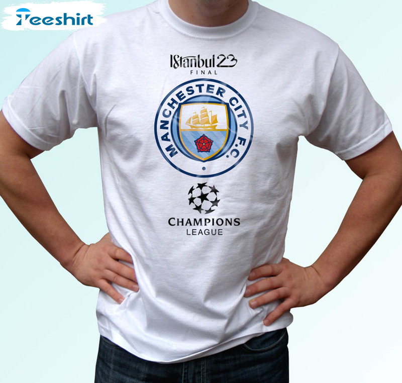Manchester City 2023 Champions League Final Football Shirt