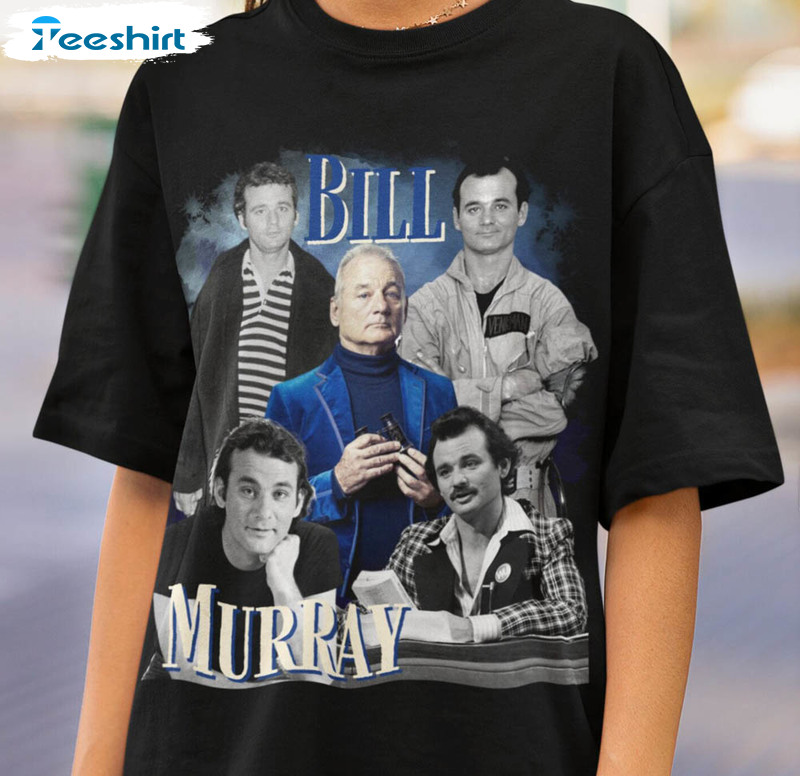 Bill Murray Ghostbusters Movie Shirt Vintage Style