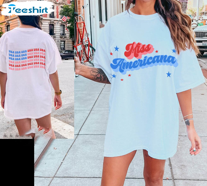 Miss Americana July 4th Swiftie Shirt For Independence Day