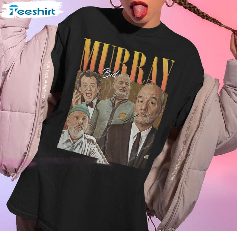 Cool Bill Murray Rock Poster Design Shirt