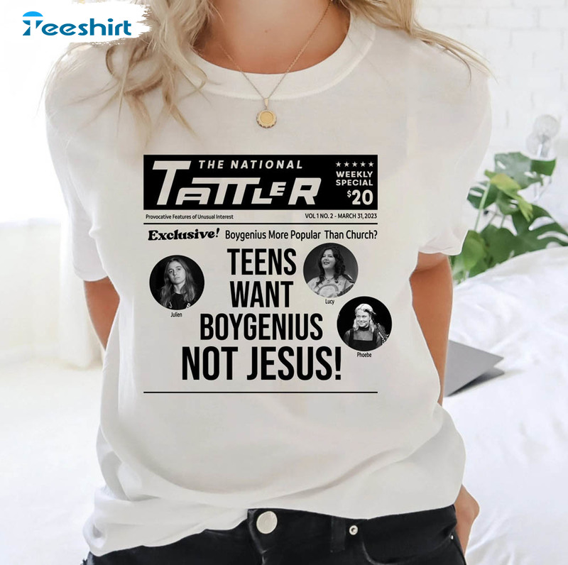 Teens Want Boygenius Not Jesus Boygenius Band Shirt