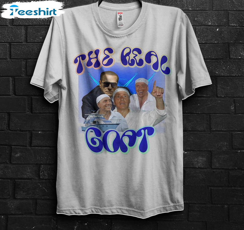 Silvio Berlusconi The Goat Funny Meme Italy Shirt