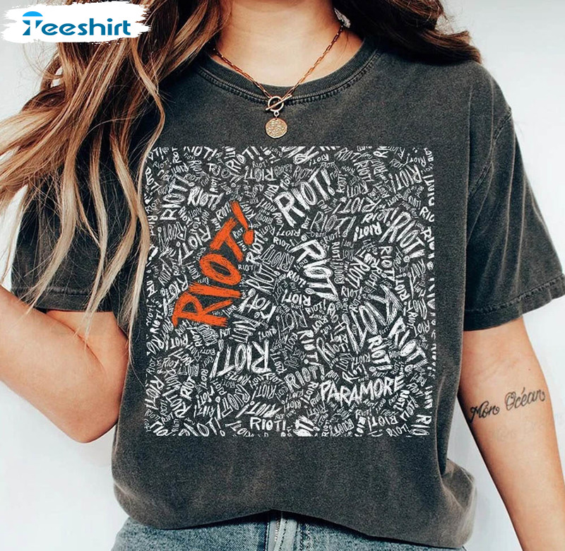 Paramore Rock Music Tour 2023 Retro Shirt