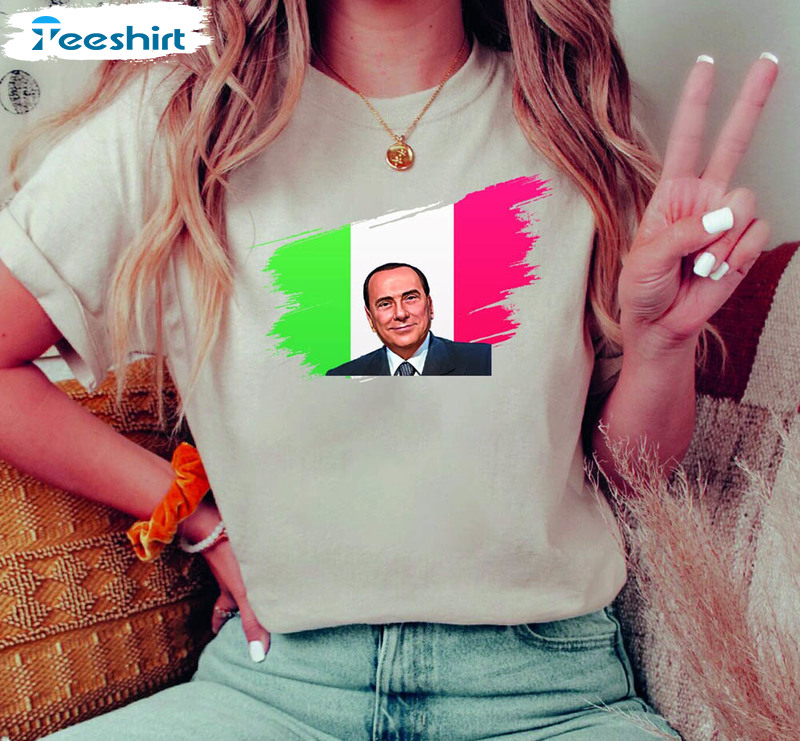 Pray For Silvio Berlusconi Milan Shirt