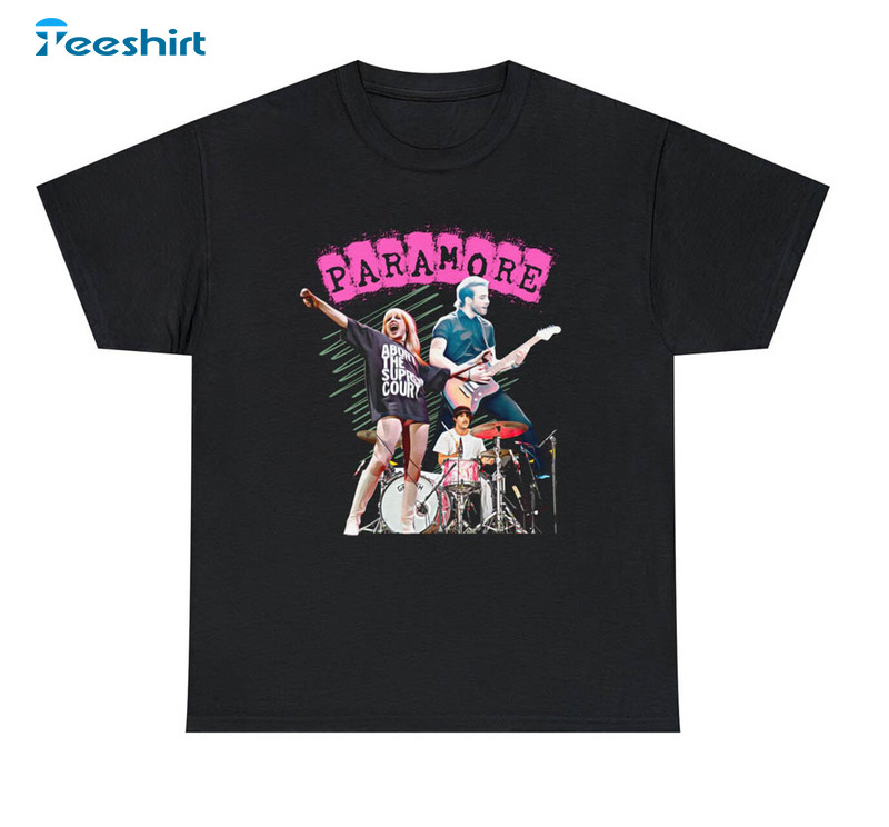 Paramore Band Rock Music Trendy Shirt For Fan